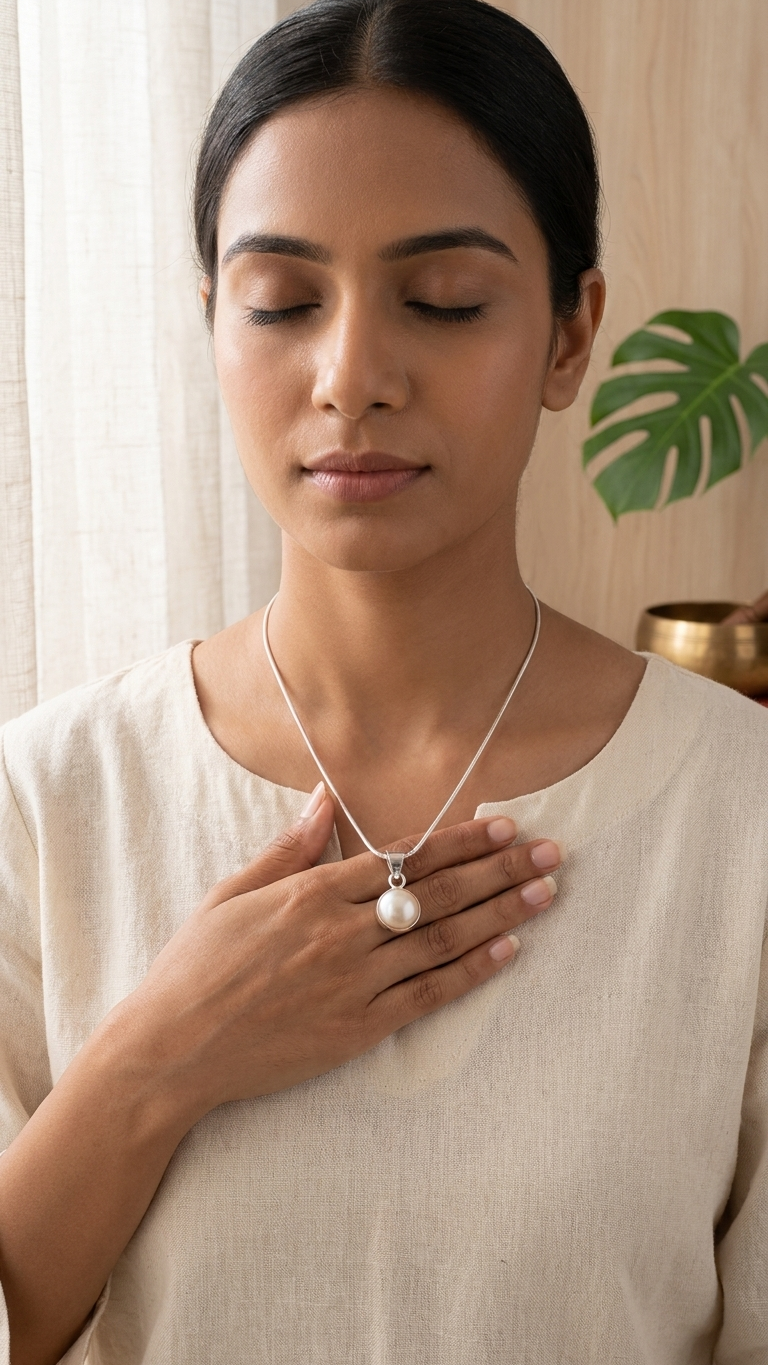 NATURAL PEARL PENDANT 100% Natural