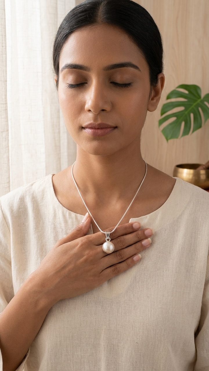 NATURAL PEARL PENDANT 100% Natural