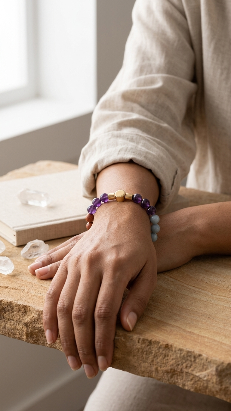 Aura Shield Bracelet With Magnet Lock