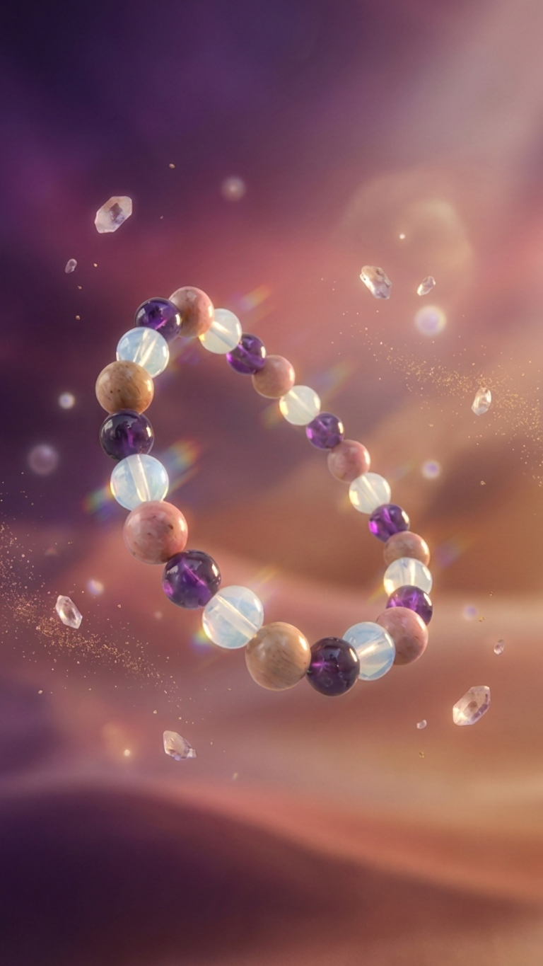 Libra (Tula) Zodiac Sign Bracelet 8mm