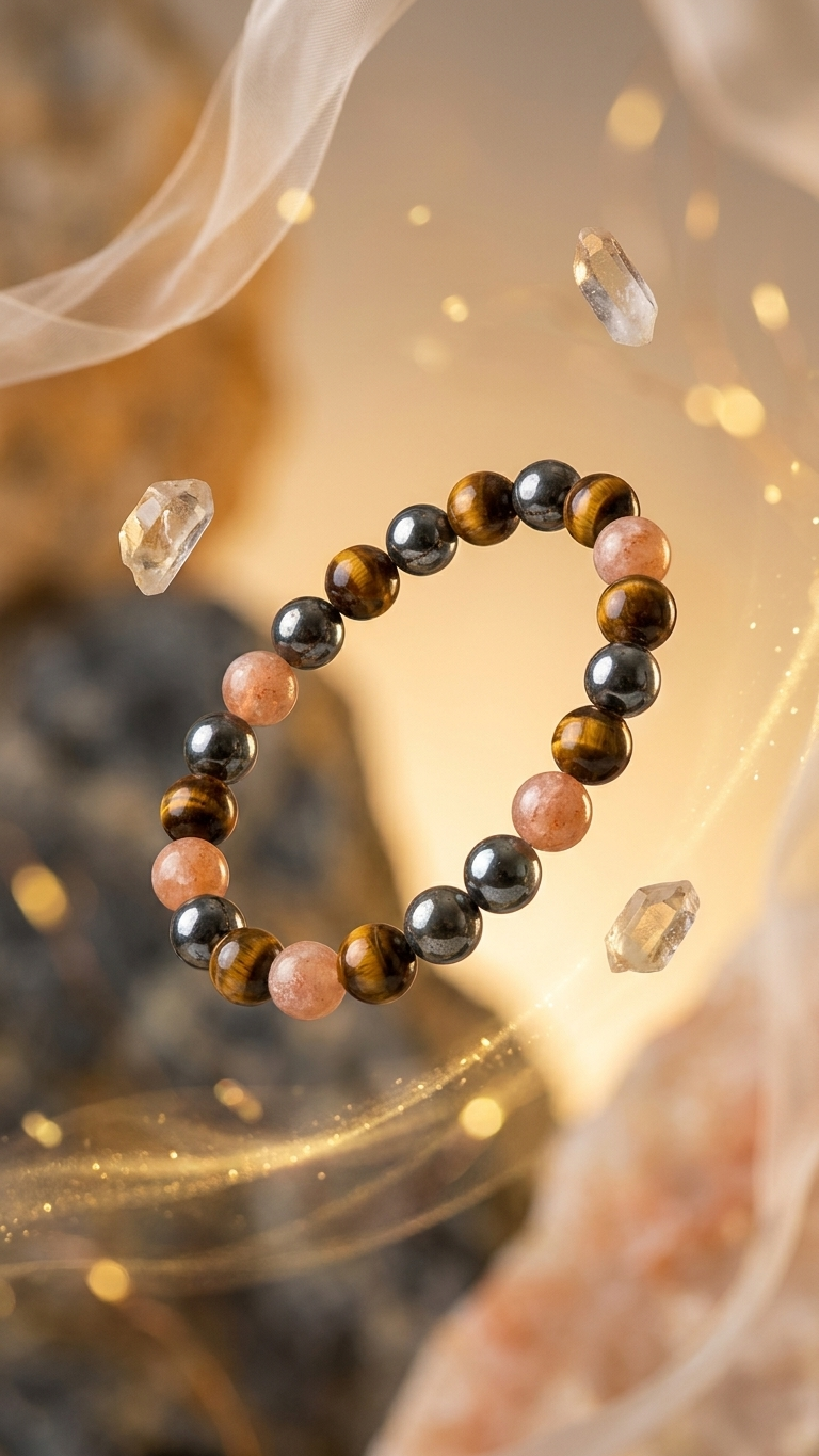 Leo (Singha) Zodiac Sign Bracelet 8mm