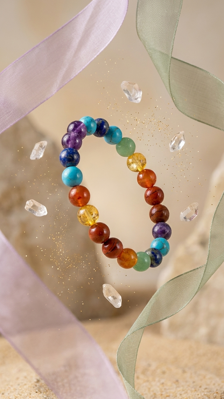 7 Chakras Bracelet 8mm
