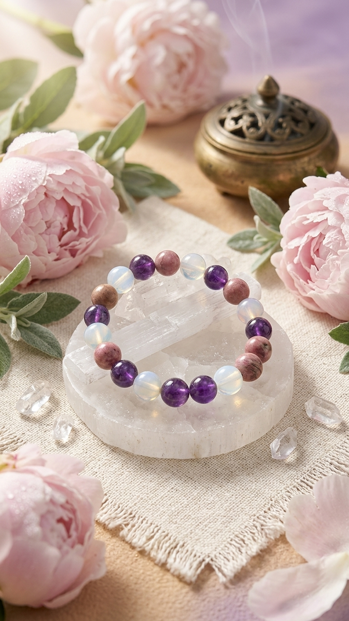 Libra (Tula) Zodiac Sign Bracelet 8mm