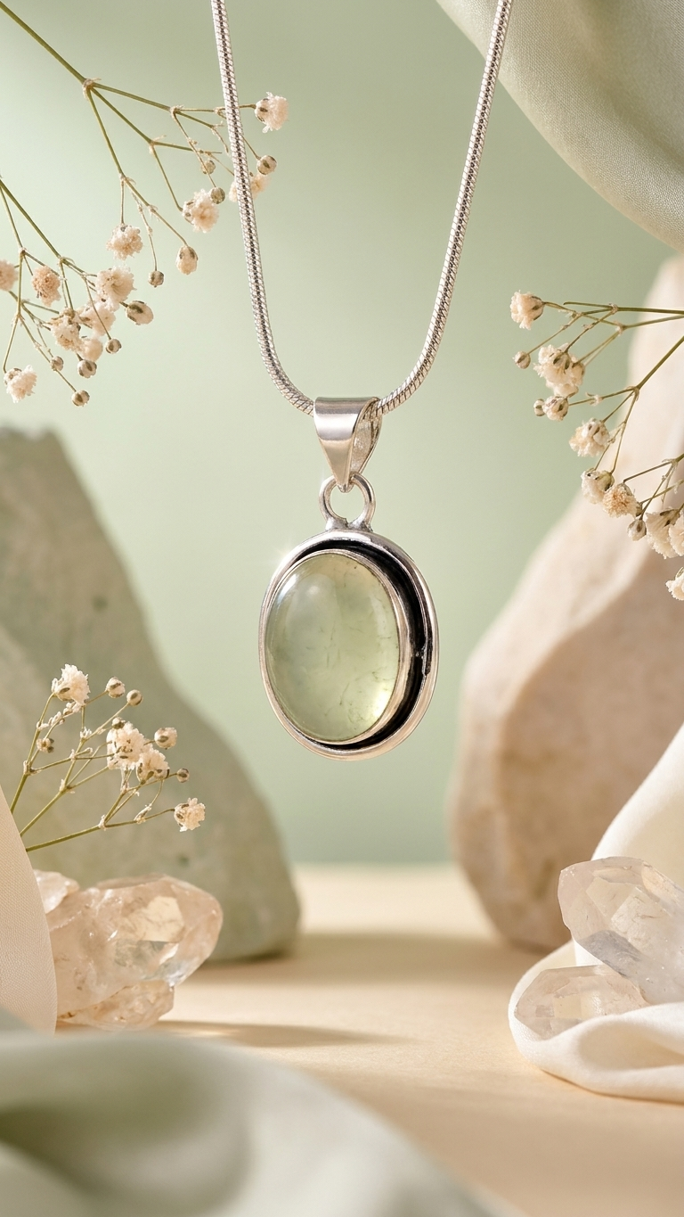 NATURAL GREEN AVENTURINE   PENDANT