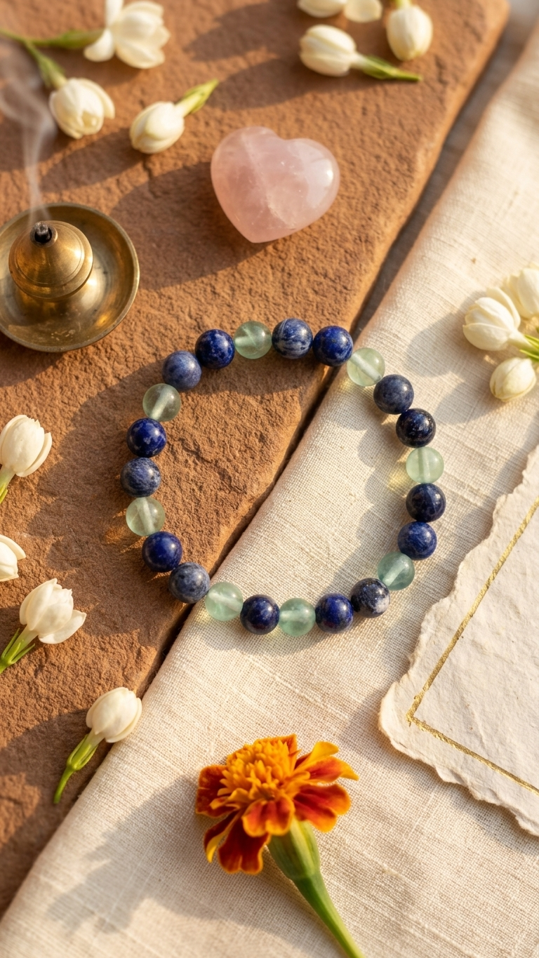 Virgo (Kanya) Zodiac Sign Bracelet 8mm