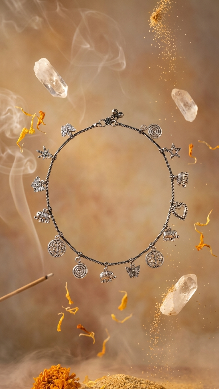 Navrang Charm Dandiya Anklet Set