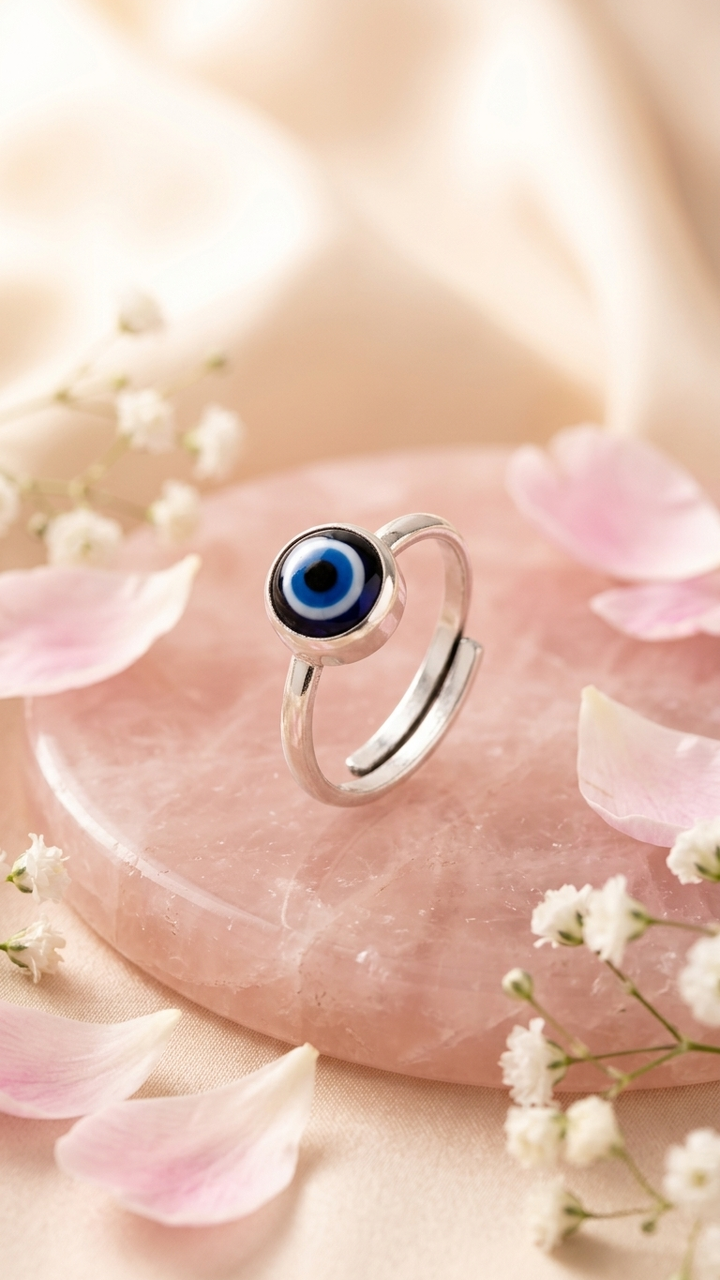 Natural EVIL EYE RING