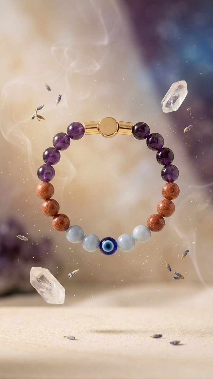 Aura Shield Bracelet With Magnet Lock