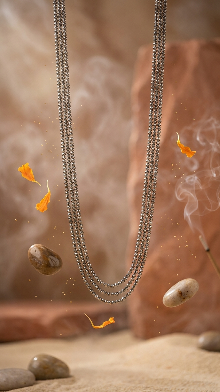 Natural Pyrite Necklace (With Certificate)
