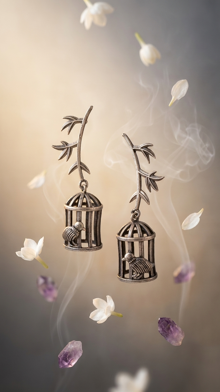 Freedom Song Dandiya Earrings