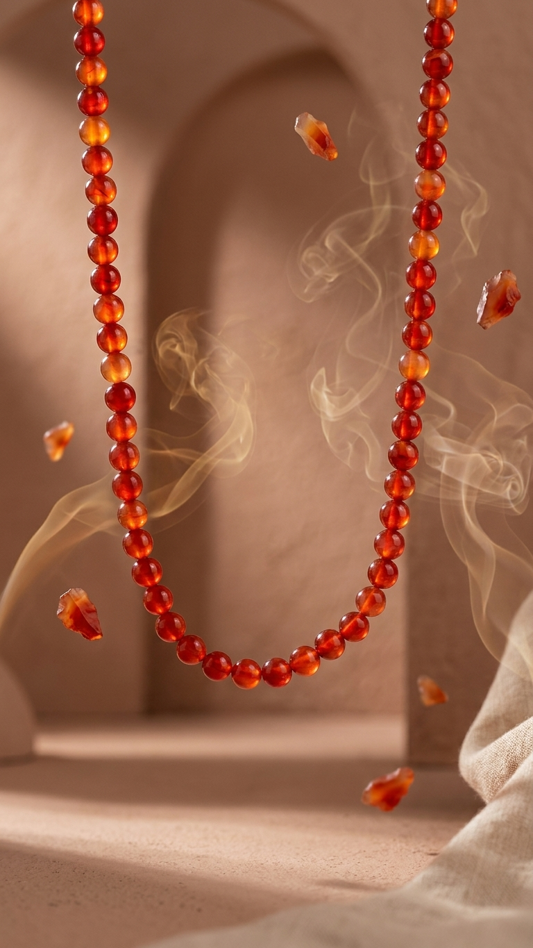 Natural Carnelian Necklace