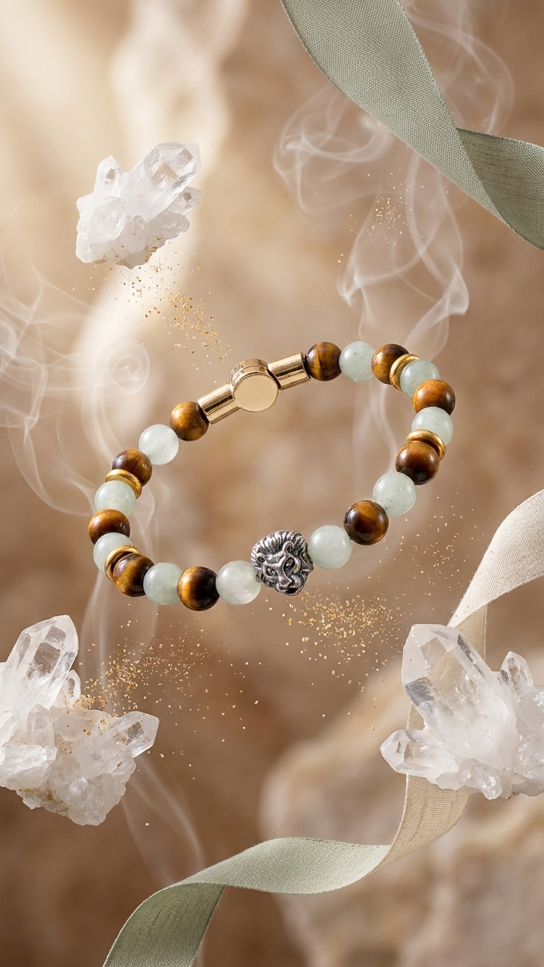 Courage & Prosperity Bracelet With Magnetic Lock