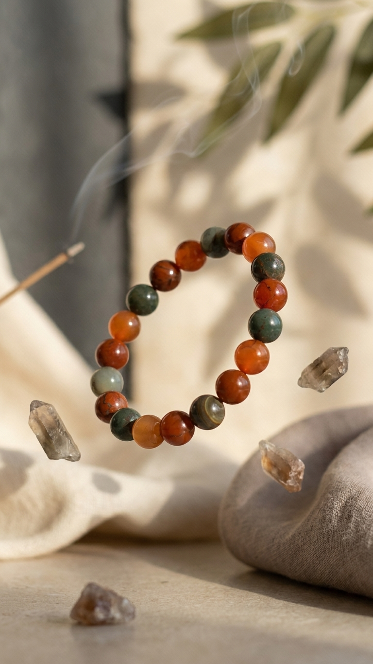 Aries (Mesh) Zodiac Sign Bracelet 8mm