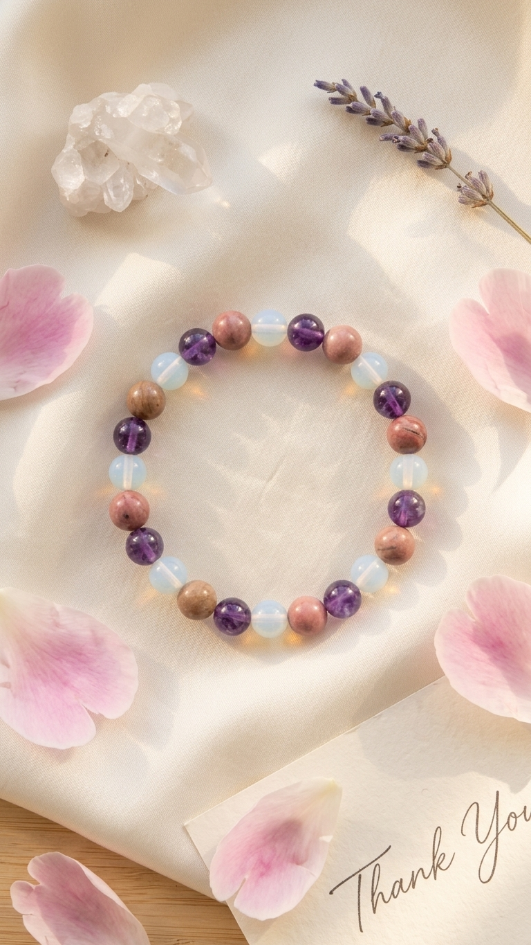 Libra (Tula) Zodiac Sign Bracelet 8mm