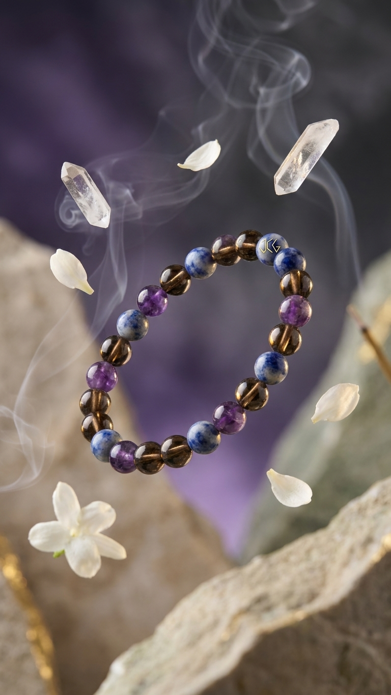 Sagittarius (Dhanu) Zodiac Sign Bracelet 8mm