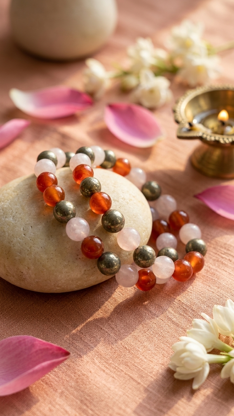 Taurus (Vrishabh) Zodiac Sign Bracelet 8mm