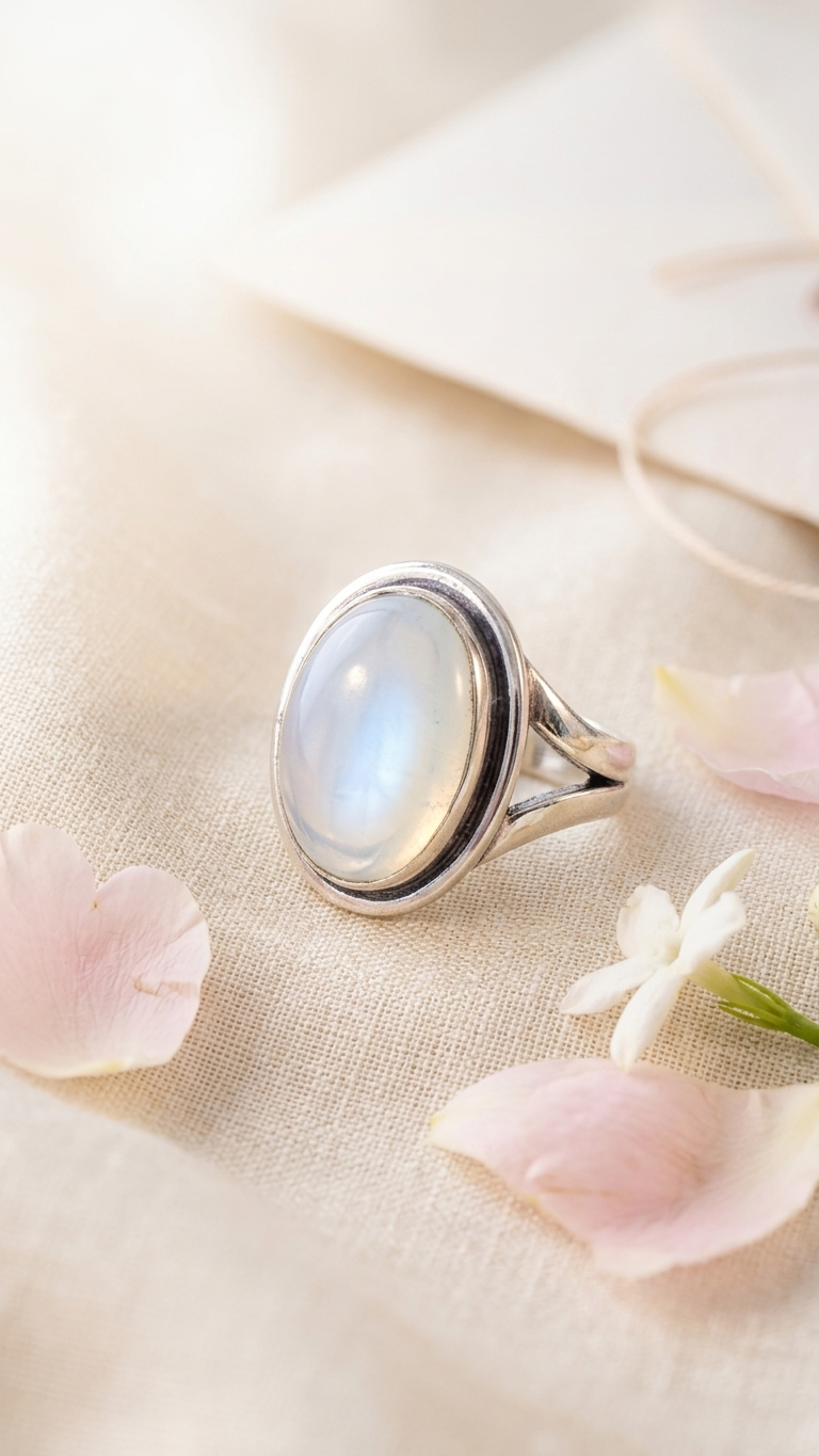 NATURAL OPALITE RING