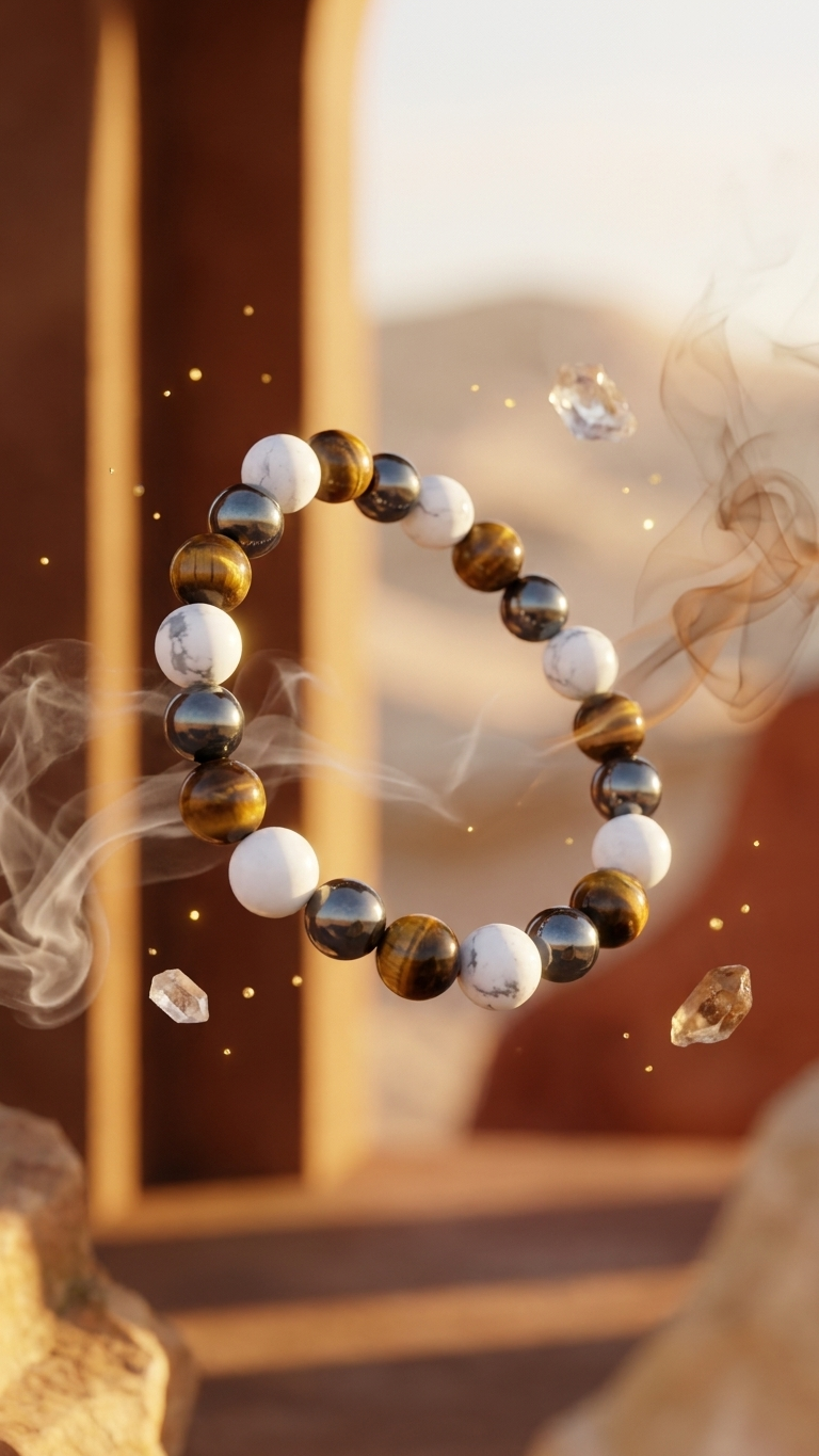 Gemini (Mithun) Zodiac Sign Bracelet 8mm