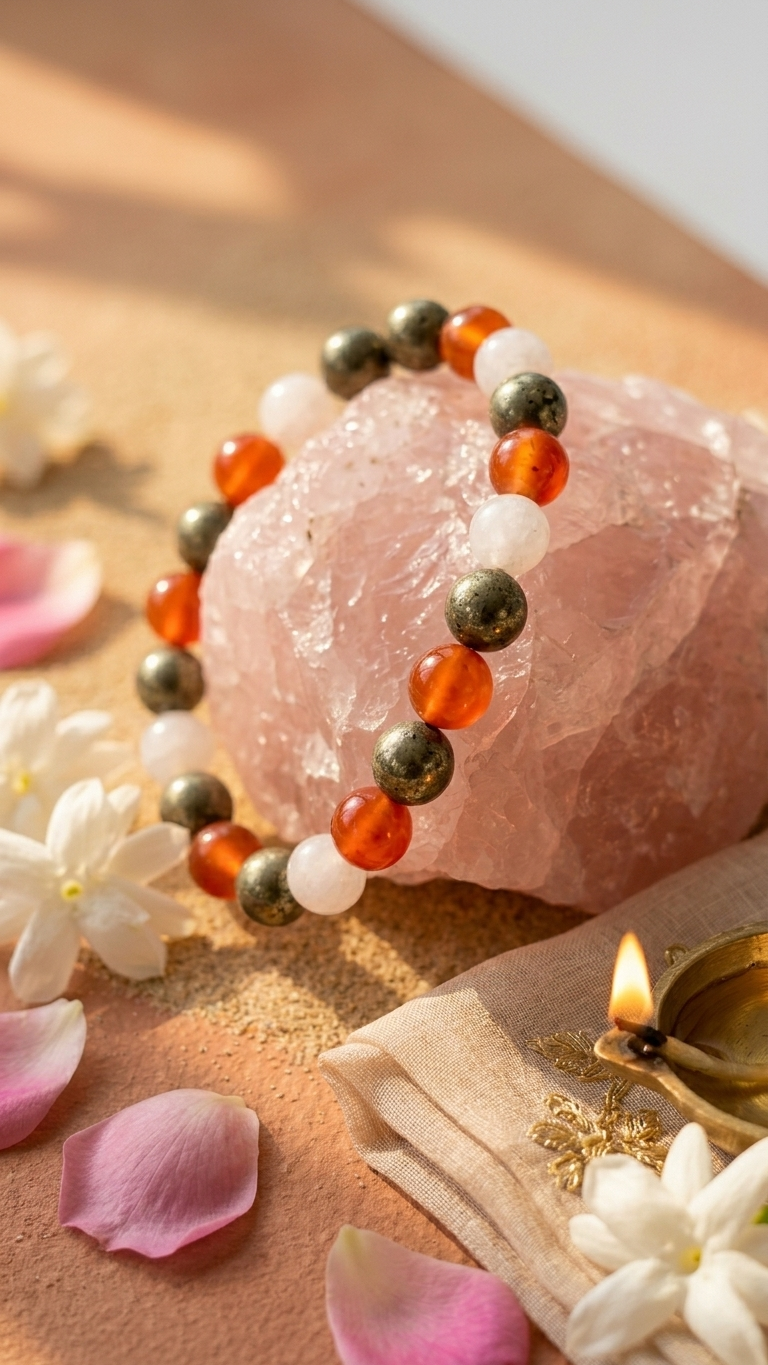 Taurus (Vrishabh) Zodiac Sign Bracelet 8mm