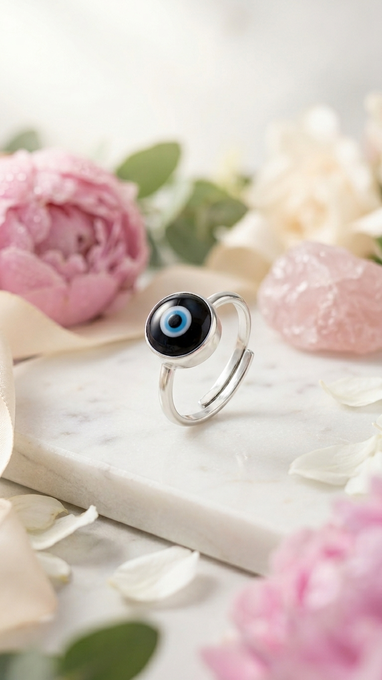 Natural EVIL EYE RING