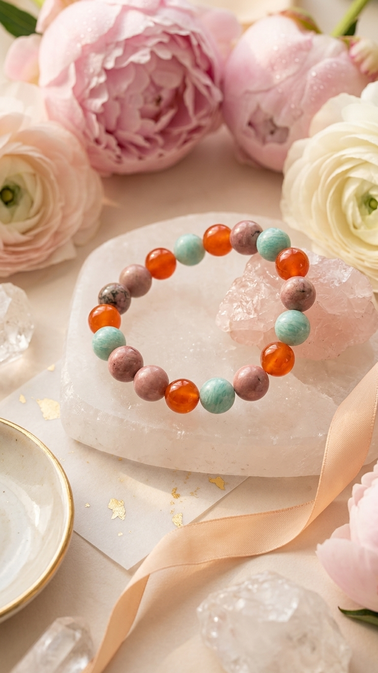 Cancer (Karka) Zodiac Sign Bracelet 8mm