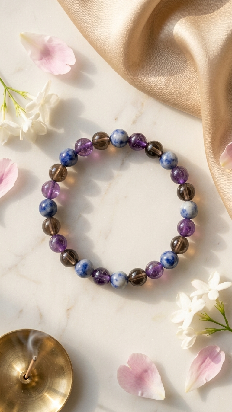 Sagittarius (Dhanu) Zodiac Sign Bracelet 8mm