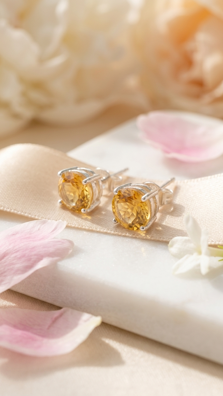 Citrine Earrings