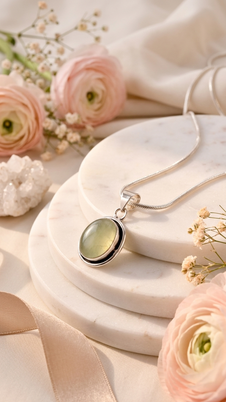 NATURAL GREEN AVENTURINE   PENDANT