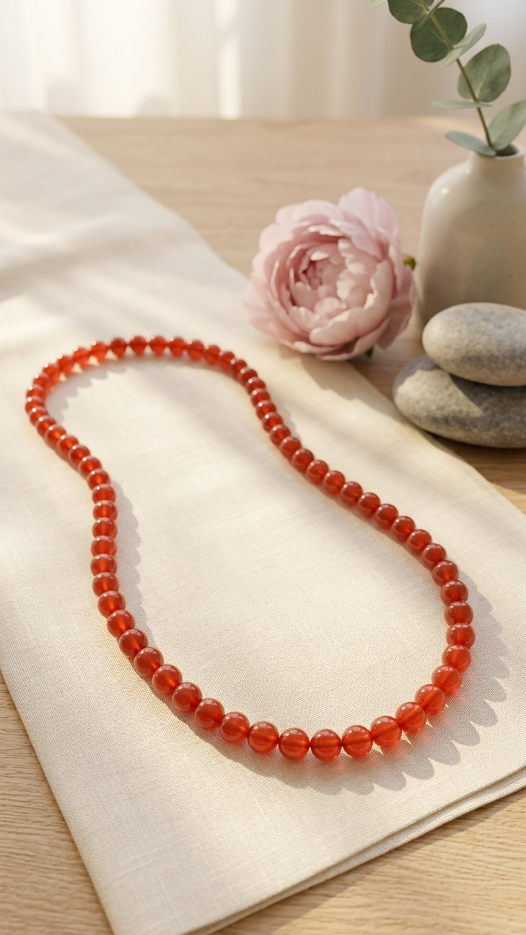 Natural Carnelian Necklace