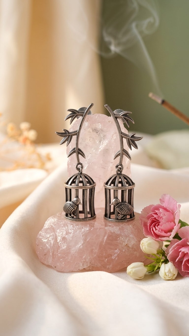 Freedom Song Dandiya Earrings