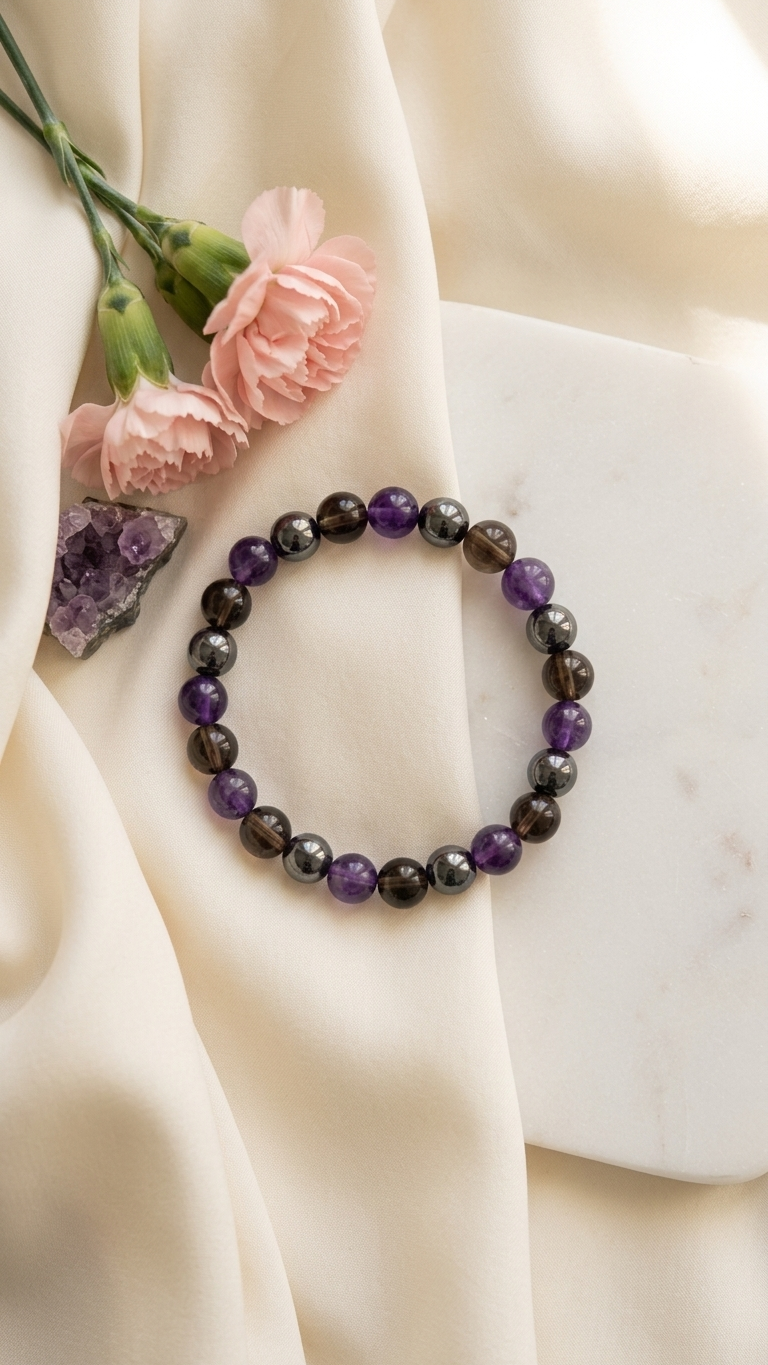 Capricorn (Makar) Zodiac Sign Bracelet 8mm