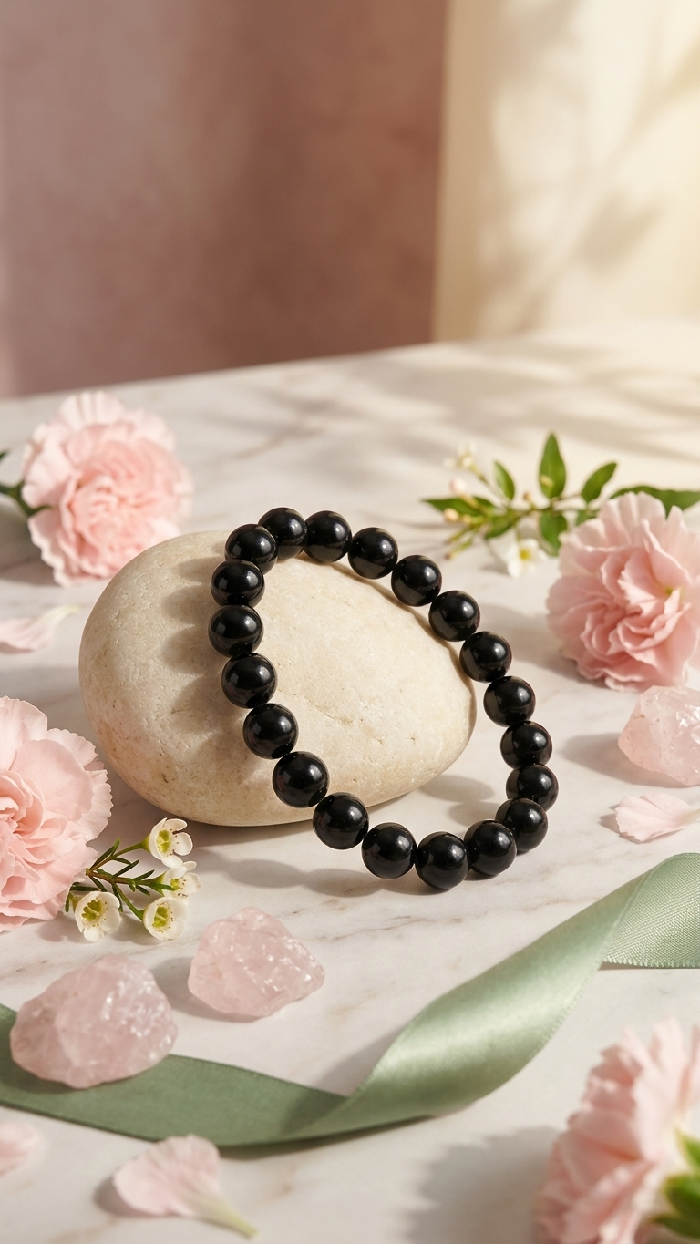 Black Tourmaline Bracelet 8mm