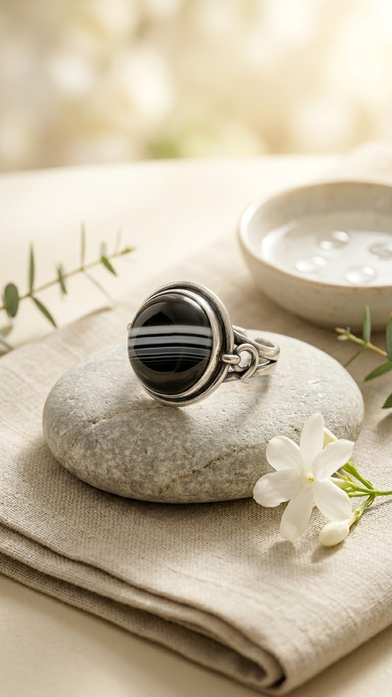 Natural Sulemani Hakik Ring