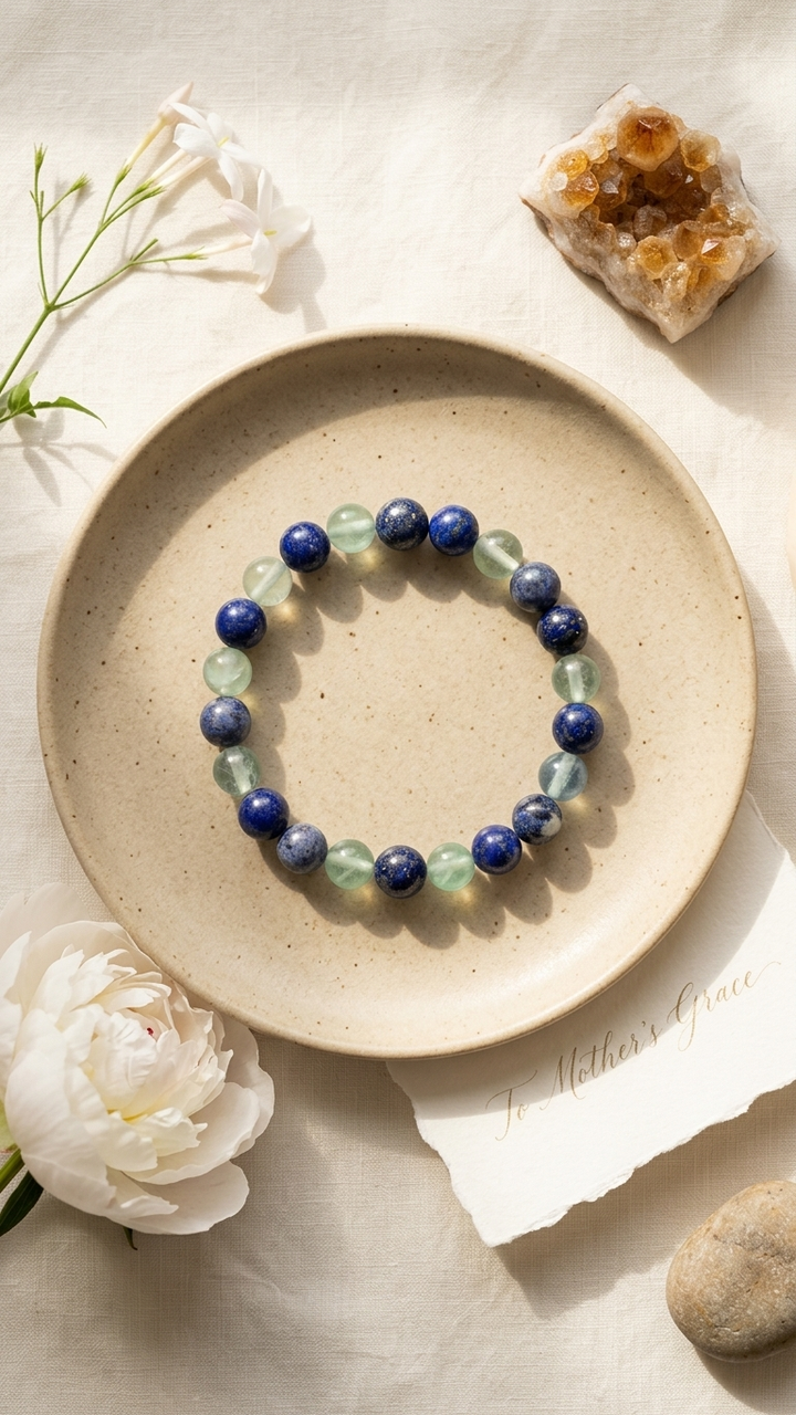 Virgo (Kanya) Zodiac Sign Bracelet 8mm