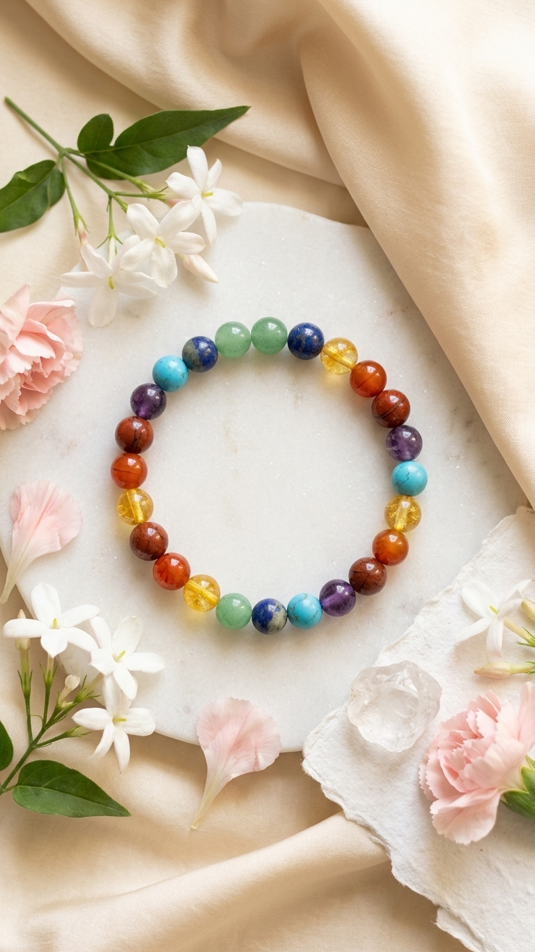 7 Chakras Bracelet 8mm