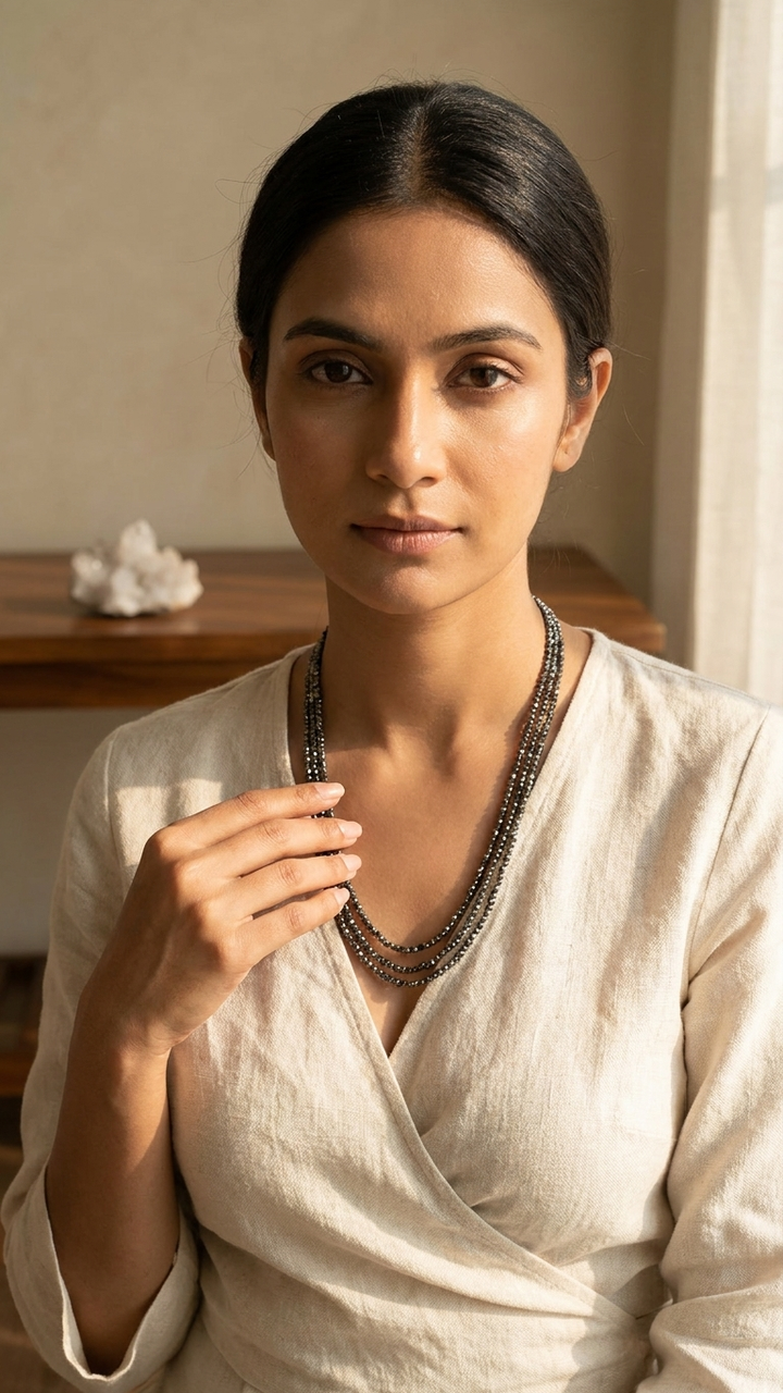 Natural Pyrite Necklace (With Certificate)