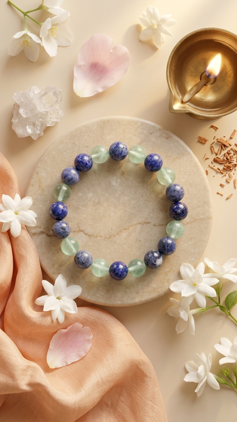 Virgo (Kanya) Zodiac Sign Bracelet 8mm