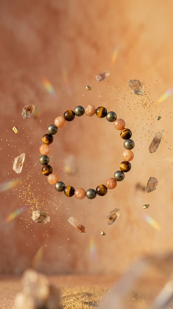 Leo (Singha) Zodiac Sign Bracelet 8mm