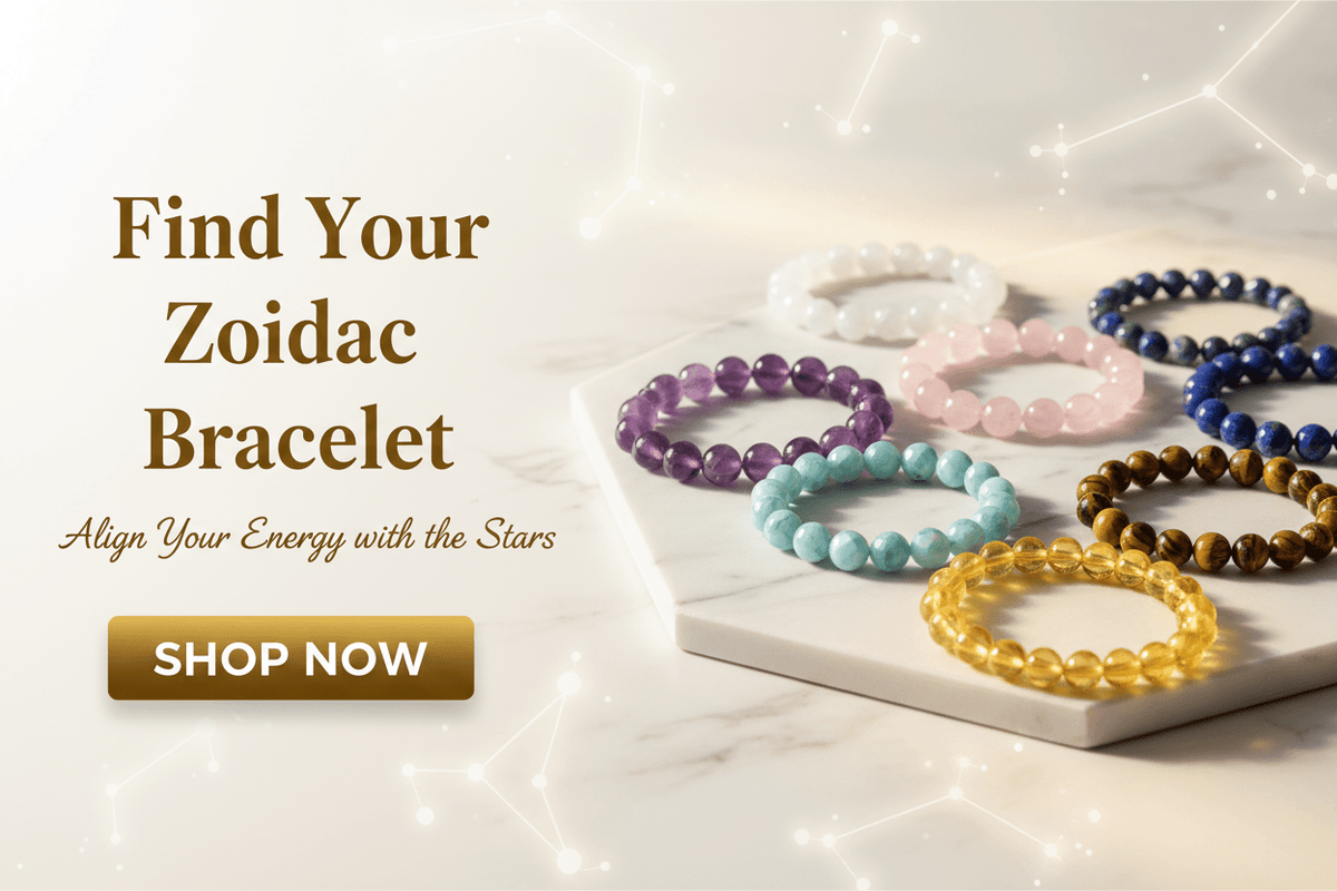 Zodiac Bracelet Collection - Gemstone Bracelets for Every Zodiac Sign - Jaipur Astrostone